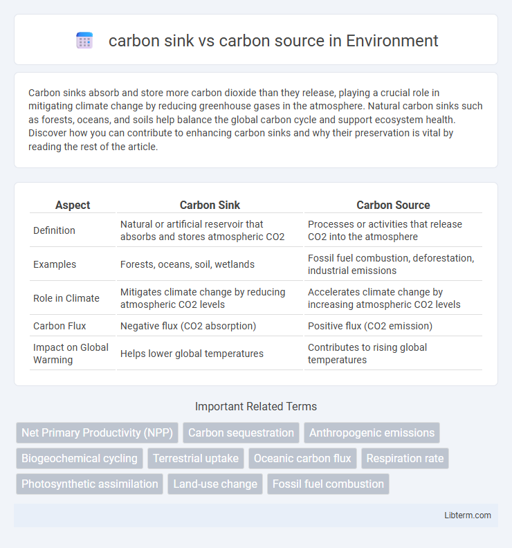 carbon source vs carbon sink in Environment - What is The Difference?