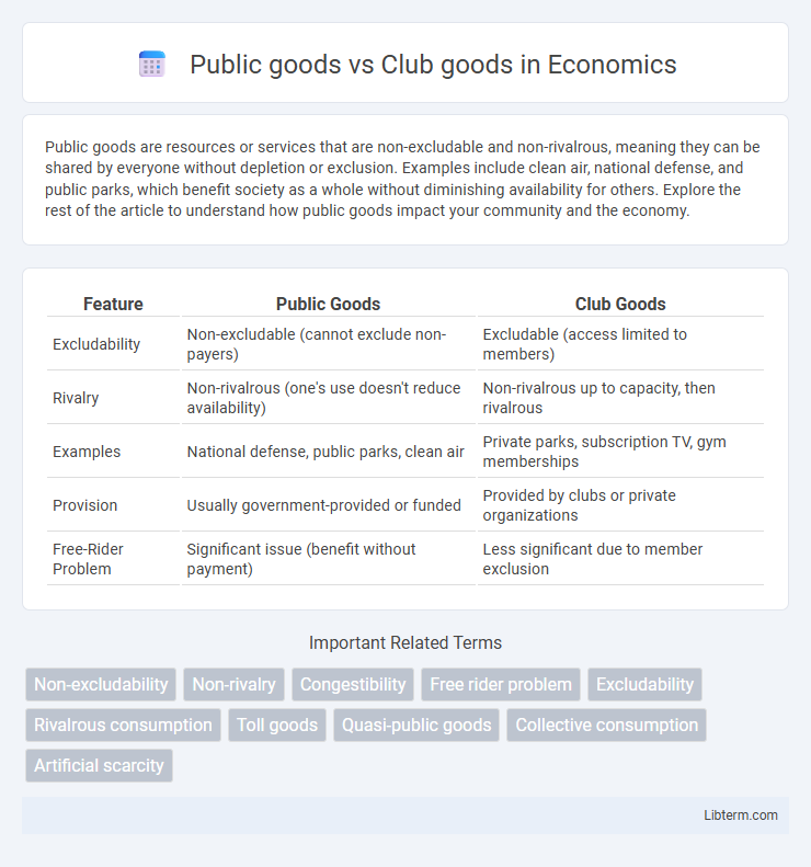 Club goods vs Public goods in Economics - What is The Difference?