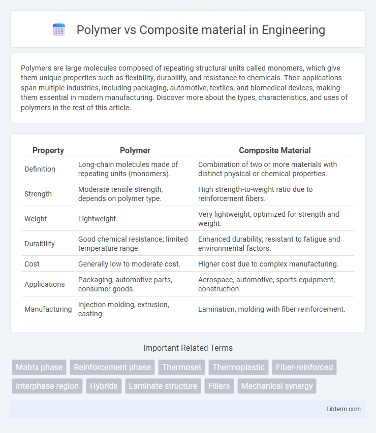Composite material vs Polymer in Engineering - What is The Difference?
