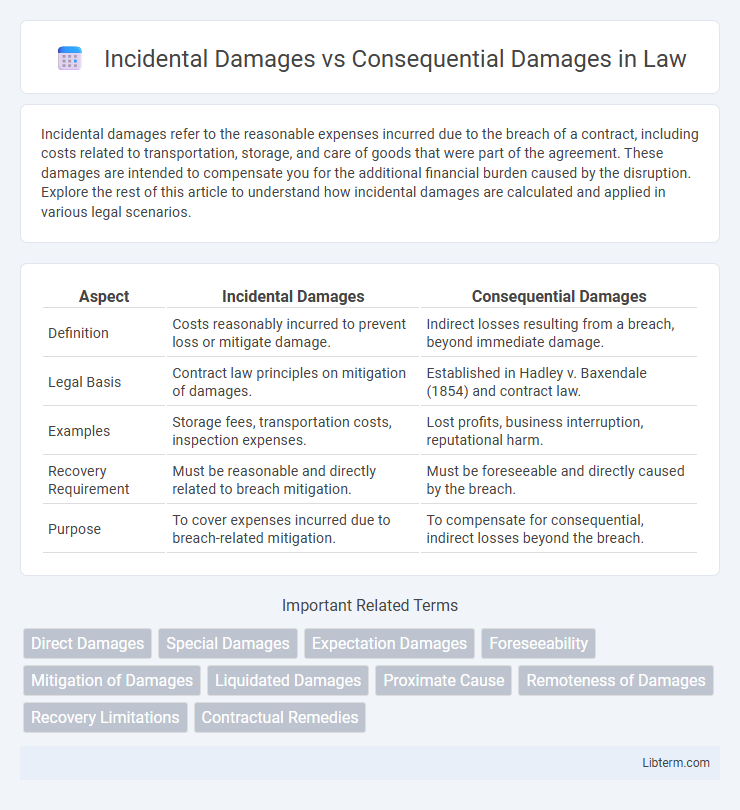 Consequential Damages vs Incidental Damages in Law - What is The Difference?