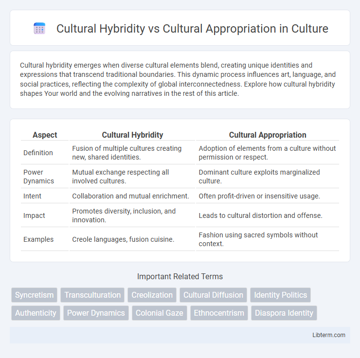 Cultural Appropriation vs Cultural Hybridity in Culture - What is The Difference?