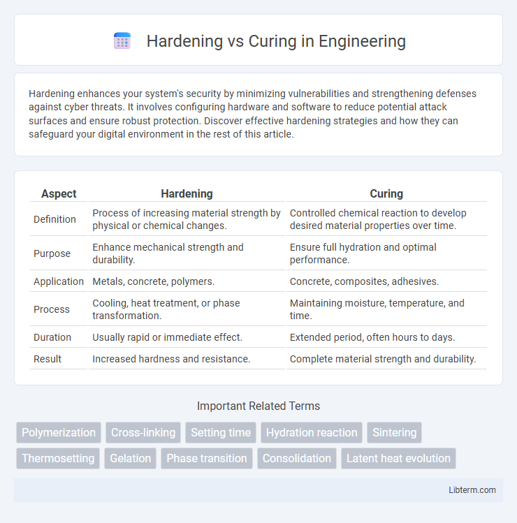 Curing vs Hardening in Engineering - What is The Difference?