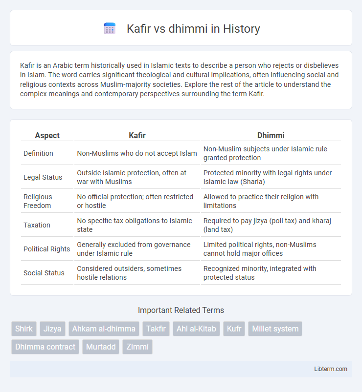 dhimmi vs Kafir in History - What is The Difference?