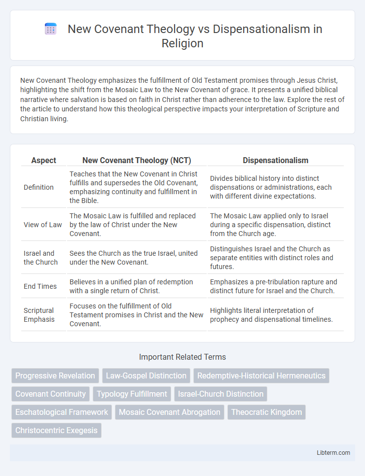 Dispensationalism vs New Covenant Theology in Religion - What is The Difference?