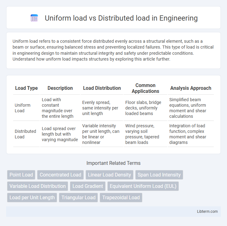 Distributed load vs Uniform load in Engineering - What is The Difference?