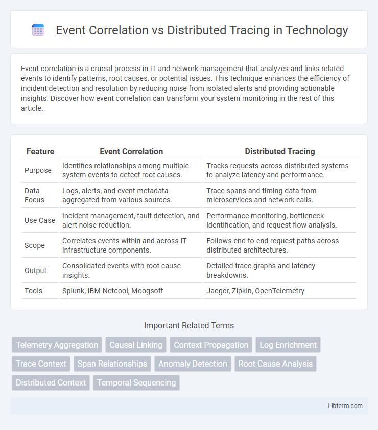 Distributed Tracing vs Event Correlation in Technology - What is The Difference?