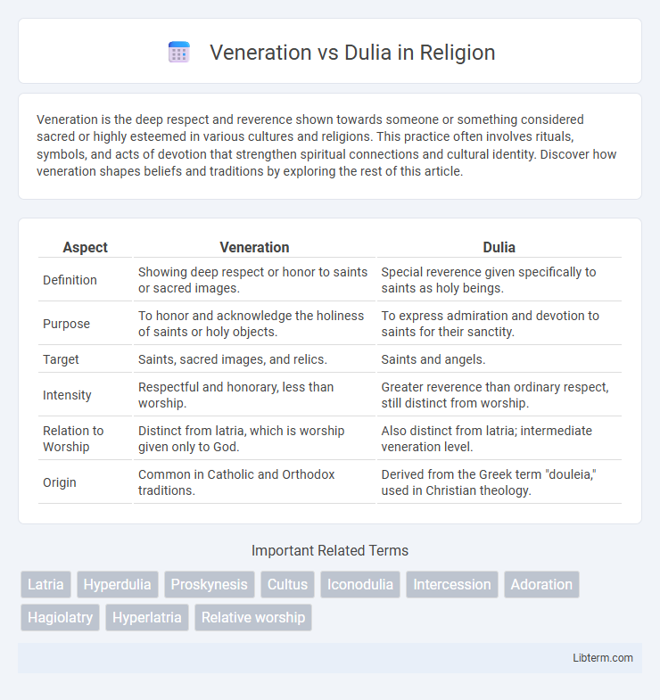 Dulia vs Veneration in Religion - What is The Difference?
