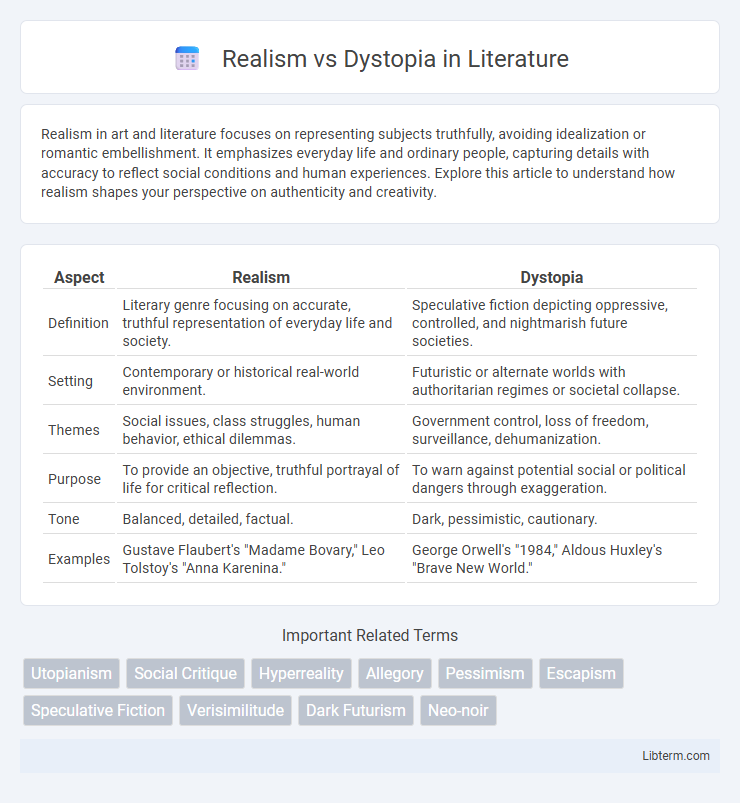 Dystopia vs Realism in Literature - What is The Difference?