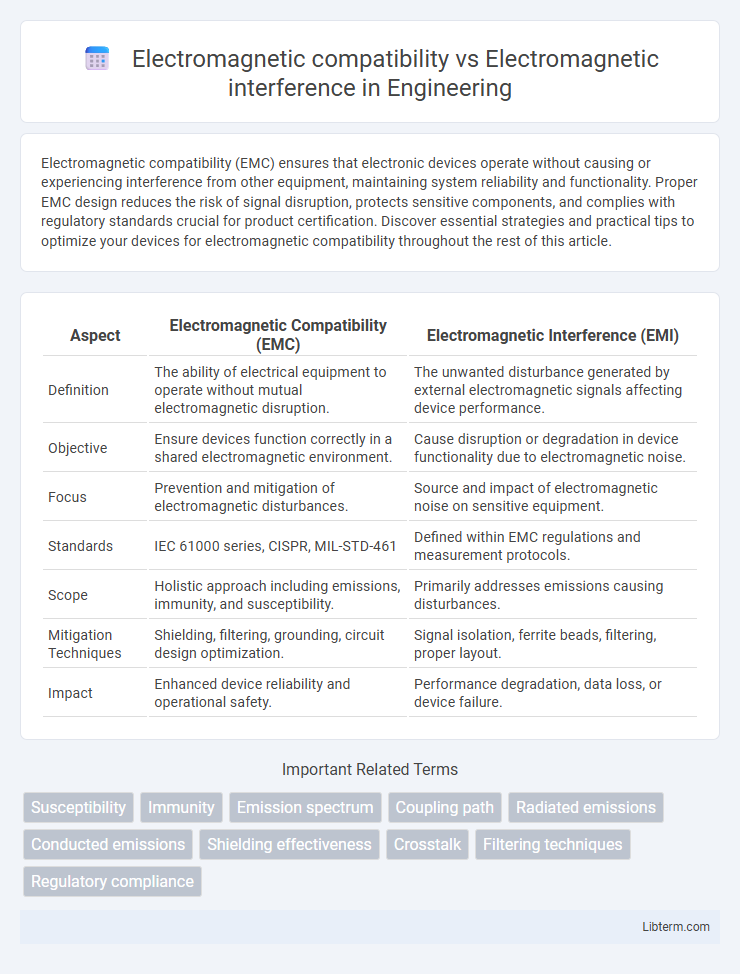 Electromagnetic interference vs Electromagnetic compatibility in Engineering - What is The Difference?