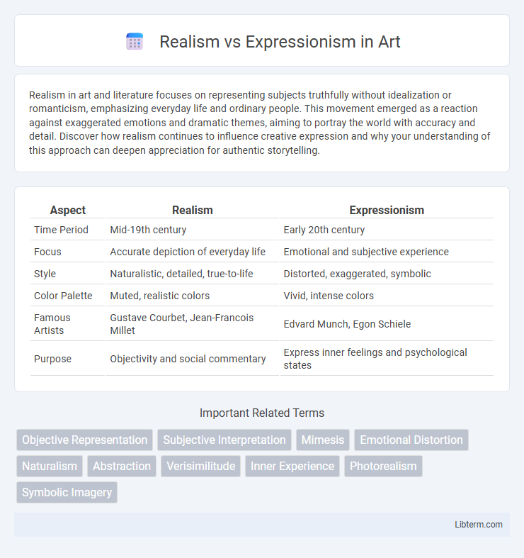 Expressionism vs Realism in Art - What is The Difference?