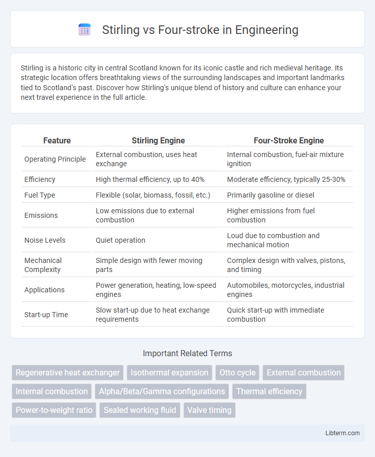 Four-stroke vs Stirling in Engineering - What is The Difference?