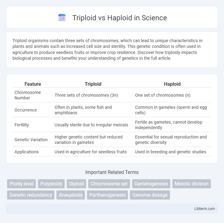 Haploid vs Triploid in Science - What is The Difference?