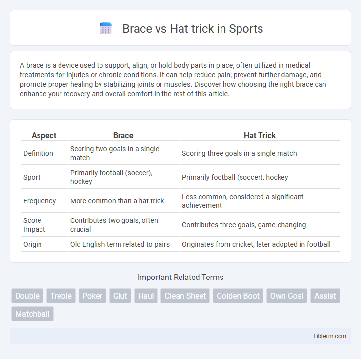 Hat trick vs Brace in Sports - What is The Difference?