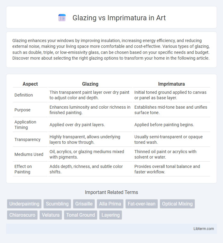 Imprimatura vs Glazing in Art - What is The Difference?