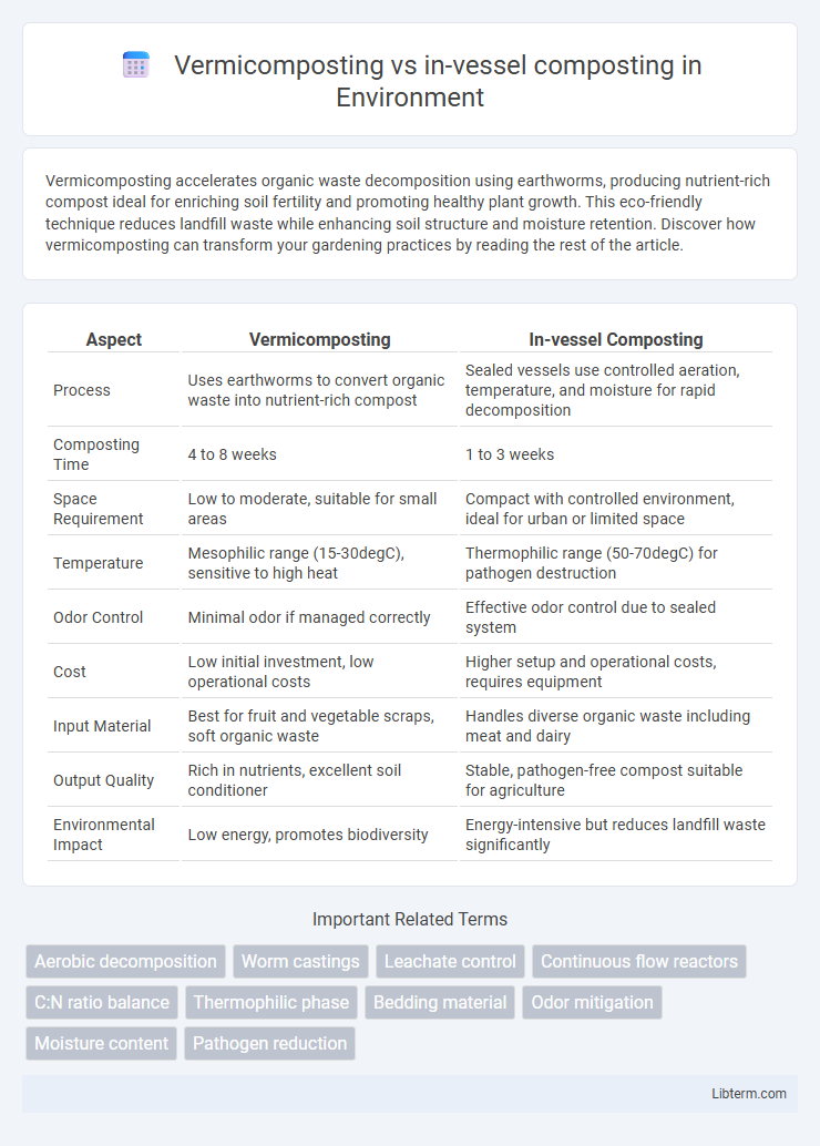 in-vessel composting vs Vermicomposting in Environment - What is The Difference?