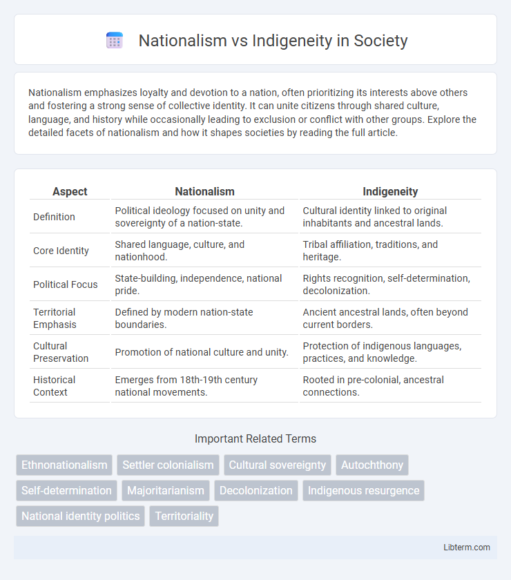 Indigeneity vs Nationalism in Society - What is The Difference?