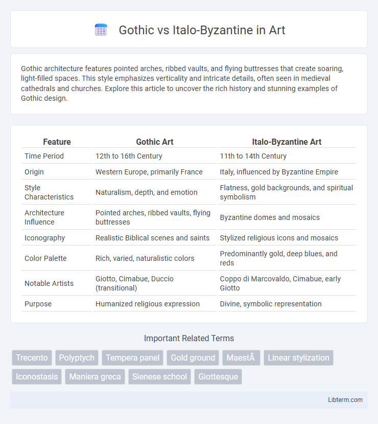 Italo-Byzantine vs Gothic in Art - What is The Difference?