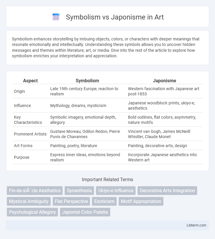 Japonisme vs Symbolism in Art - What is The Difference?
