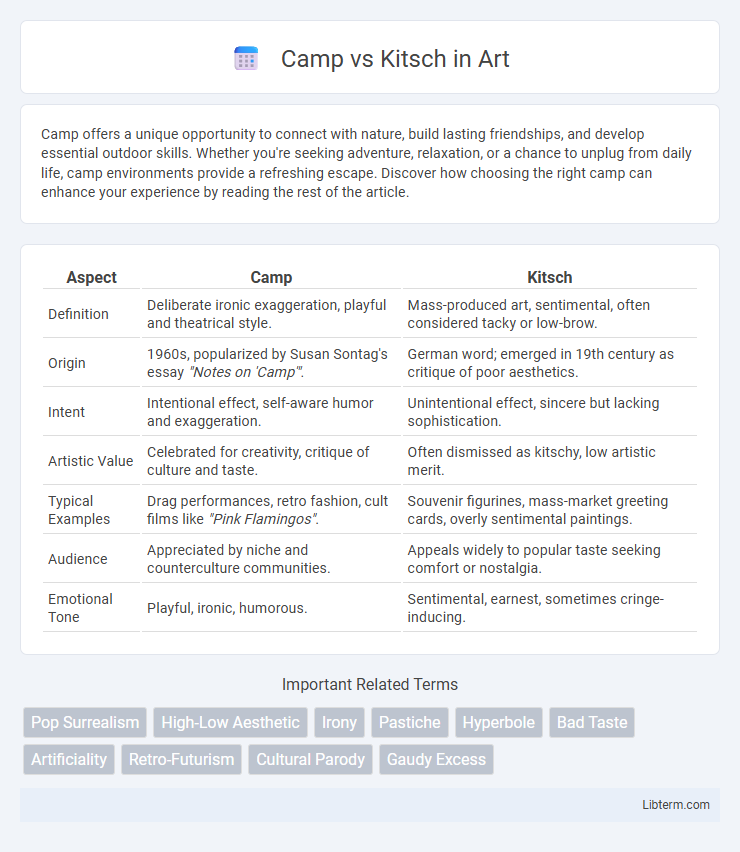 Kitsch vs Camp in Art - What is The Difference?
