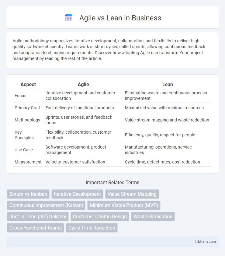 Lean vs Agile in Business - What is The Difference?