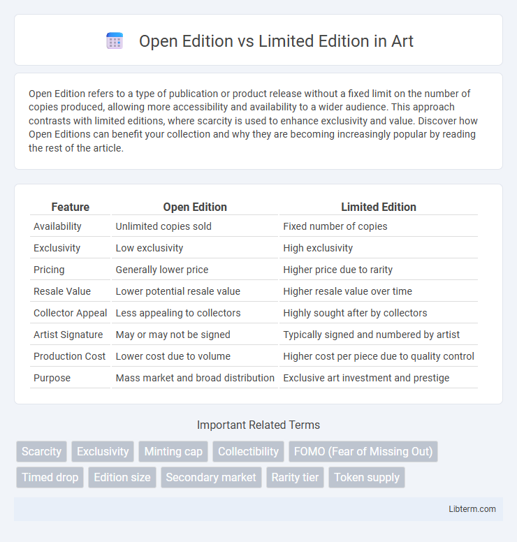 Limited Edition vs Open Edition in Art - What is The Difference?
