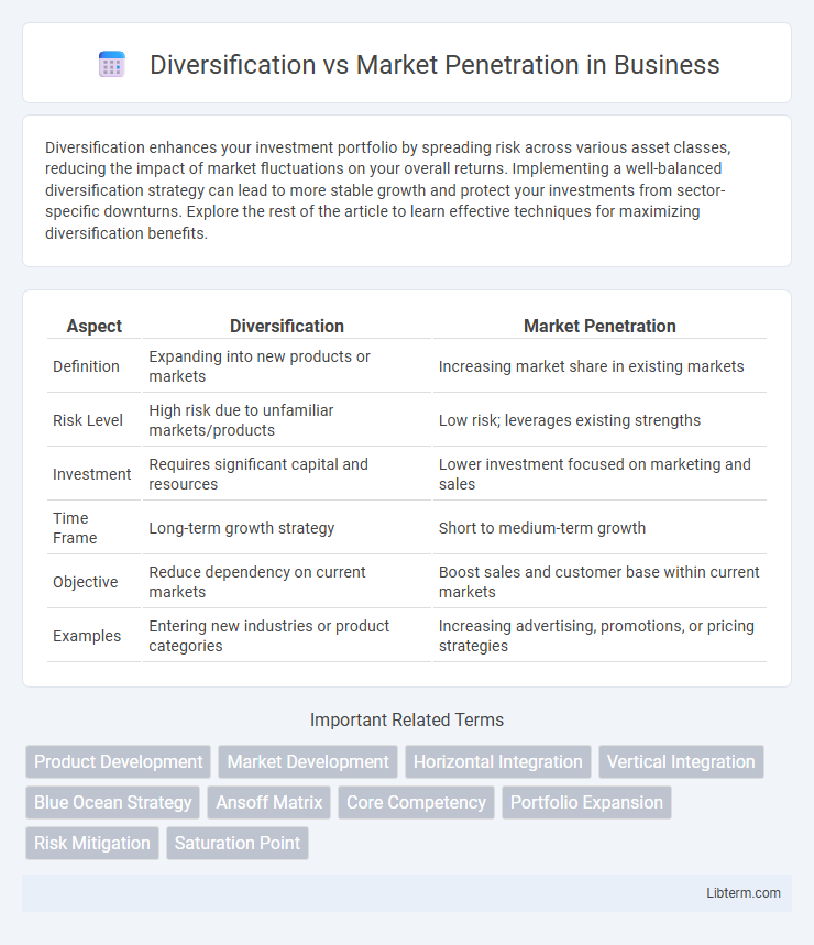 Market Penetration vs Diversification in Business - What is The Difference?
