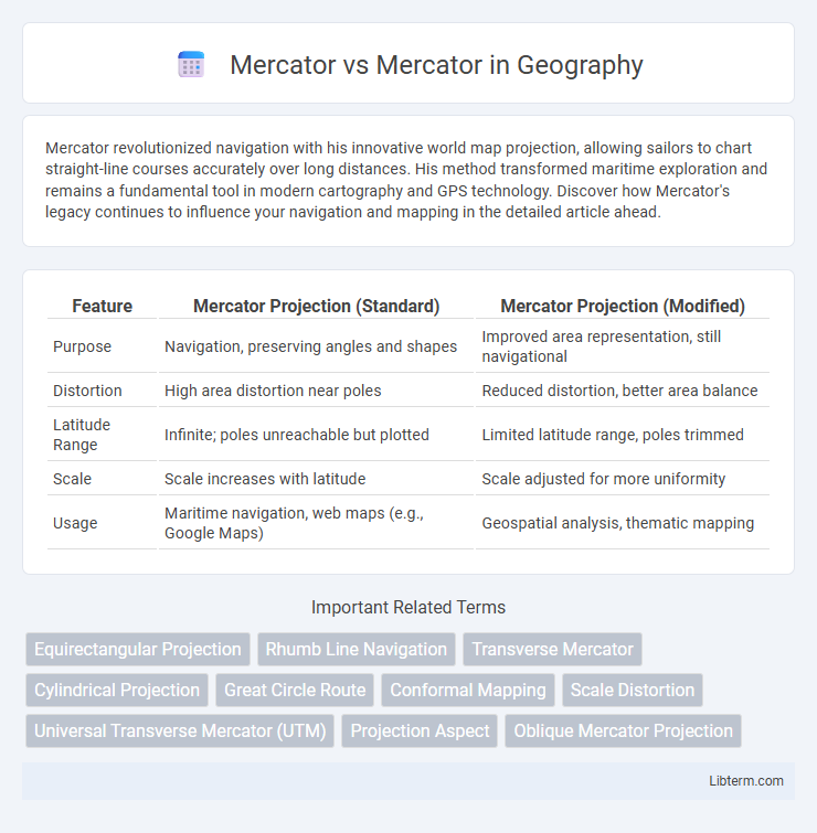 Mercator vs Mercator in Geography - What is The Difference?