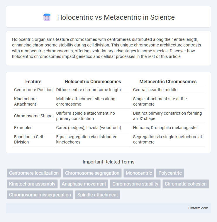 Metacentric vs Holocentric in Science - What is The Difference?