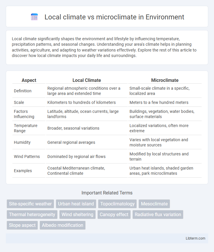 microclimate vs Local climate in Environment - What is The Difference?