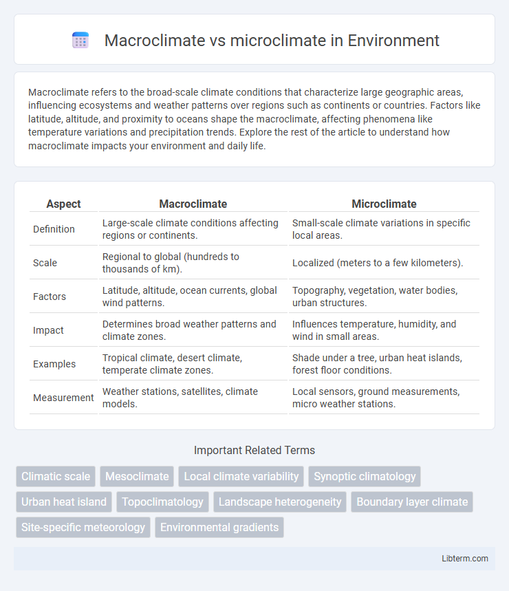 microclimate vs Macroclimate in Environment - What is The Difference?