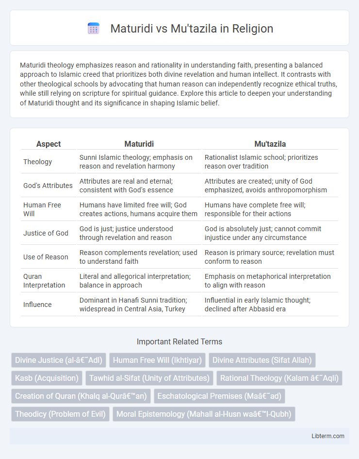 Mu'tazila vs Maturidi in Religion - What is The Difference?