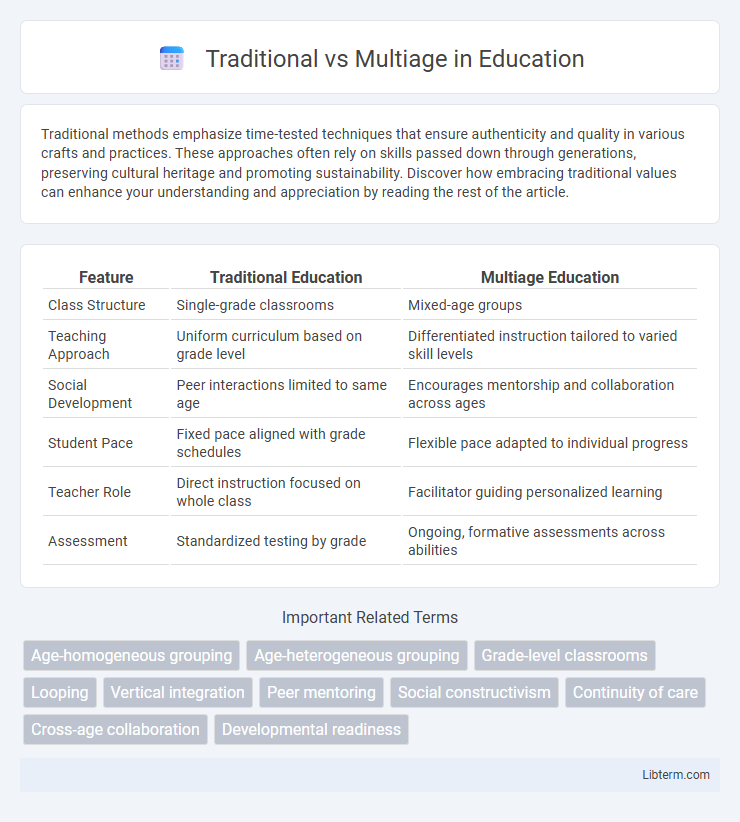 Multiage vs Traditional in Education - What is The Difference?