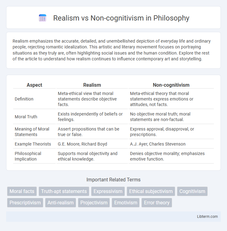 Non-cognitivism vs Realism in Philosophy - What is The Difference?