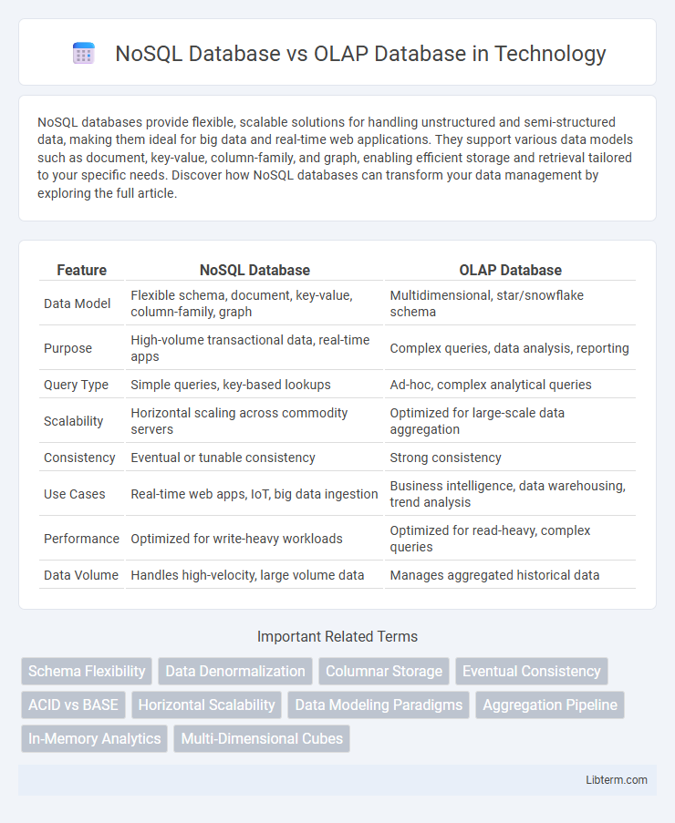OLAP Database vs NoSQL Database in Technology - What is The Difference?