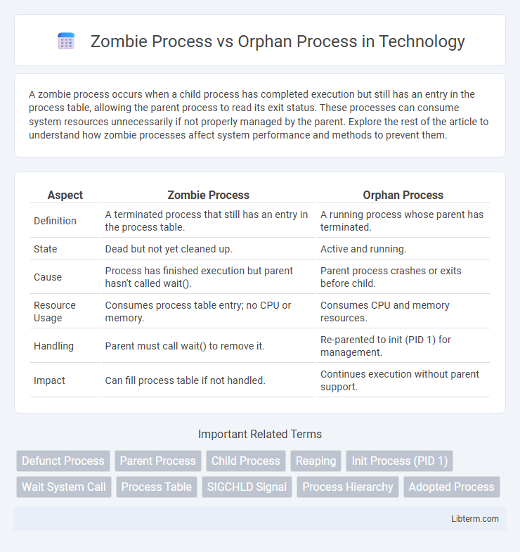Orphan Process vs Zombie Process in Technology - What is The Difference?