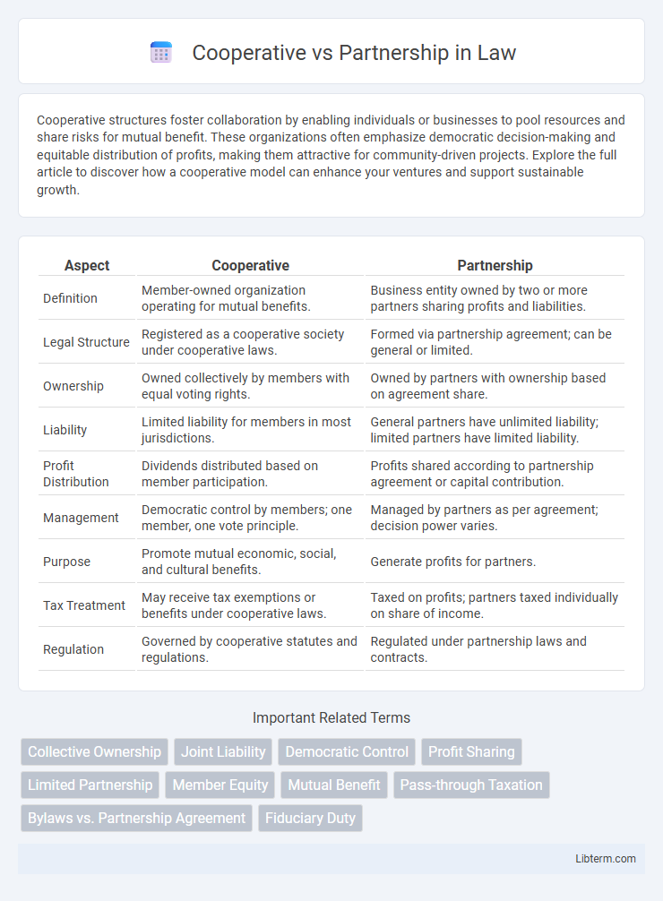 Partnership vs Cooperative in Law - What is The Difference?