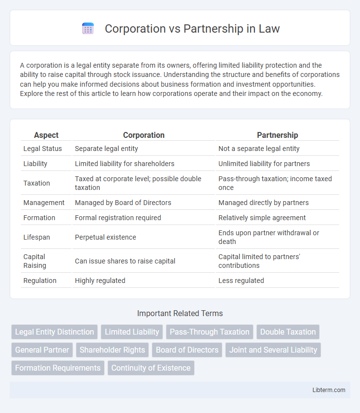 Partnership vs Corporation in Law - What is The Difference?
