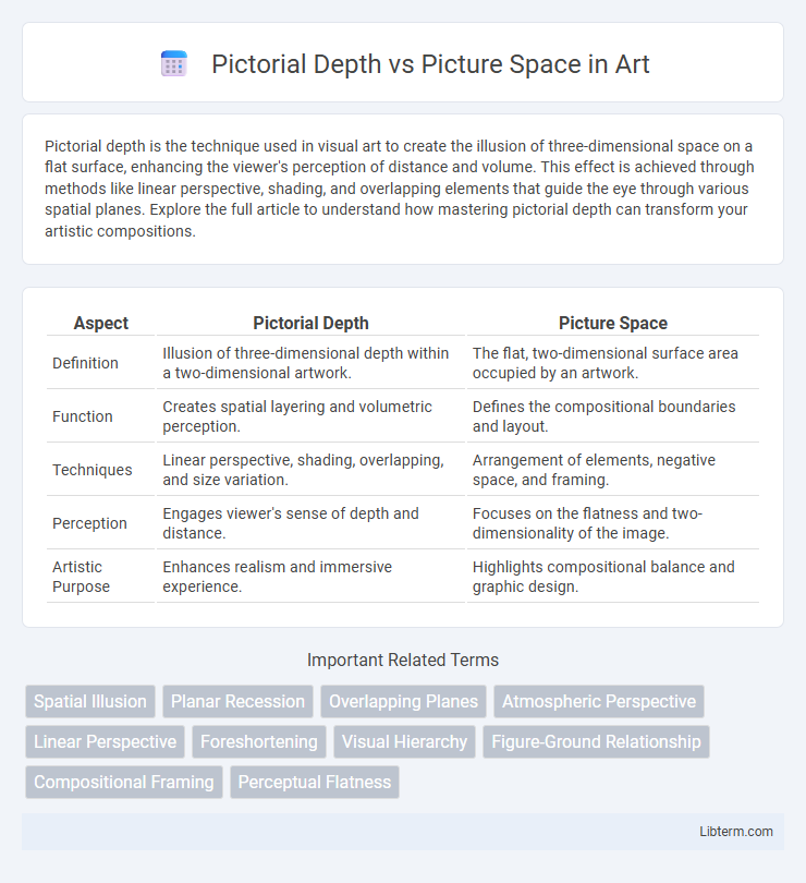 Picture Space vs Pictorial Depth in Art - What is The Difference?