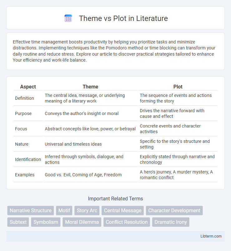 Plot vs Theme in Literature - What is The Difference?