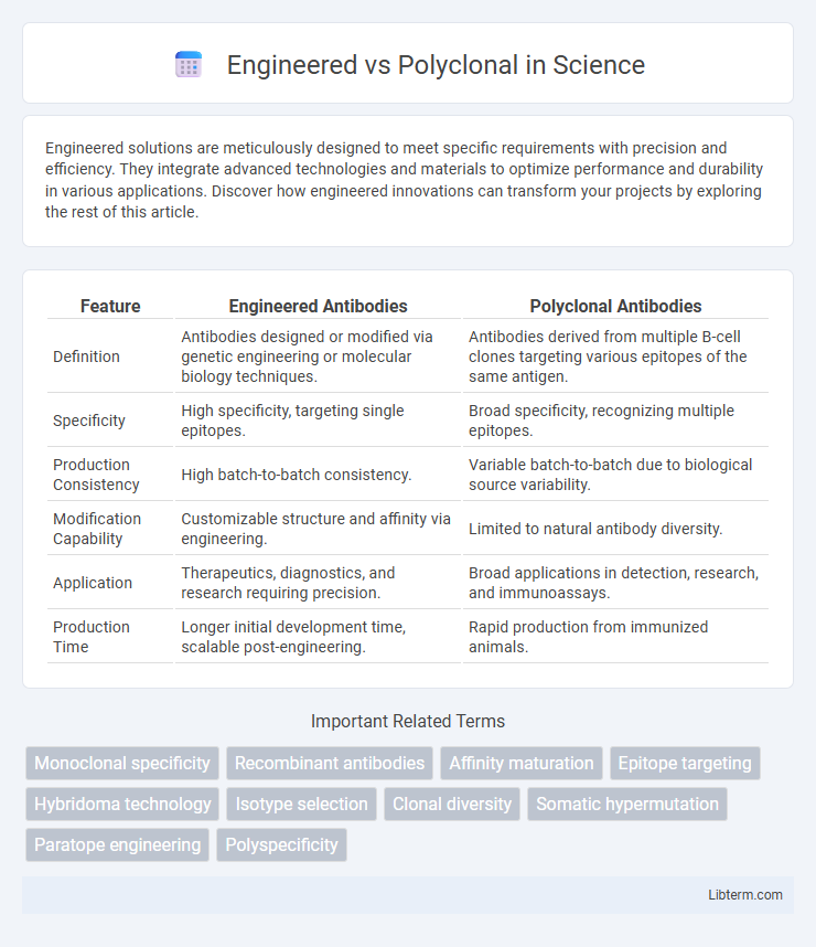 Polyclonal vs Engineered in Science - What is The Difference?