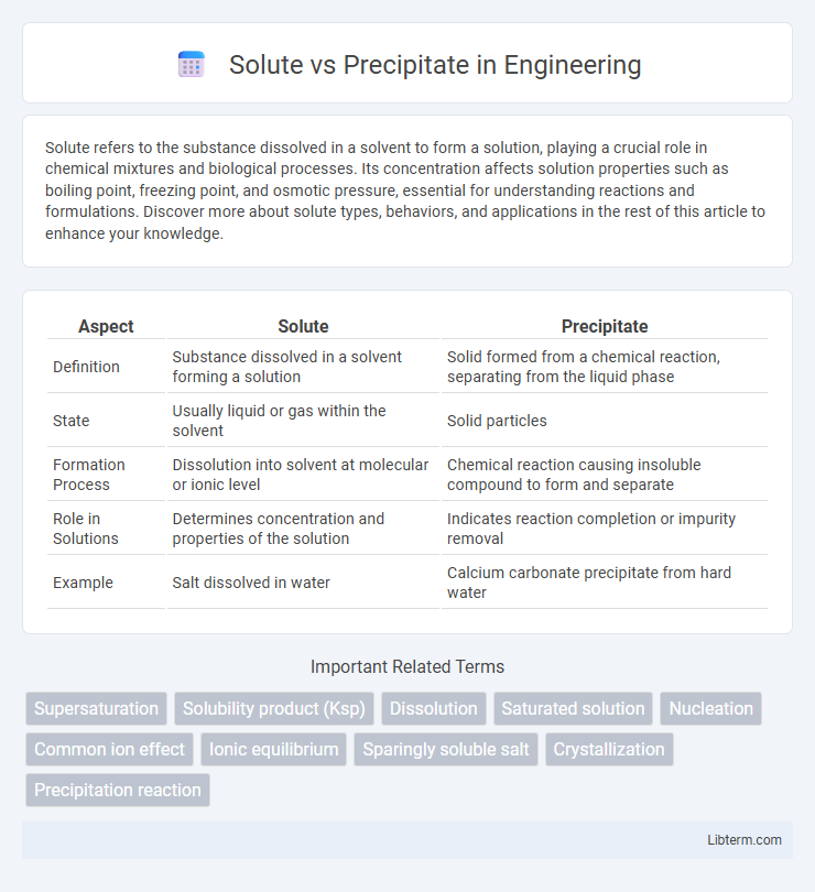 Precipitate vs Solute in Engineering - What is The Difference?