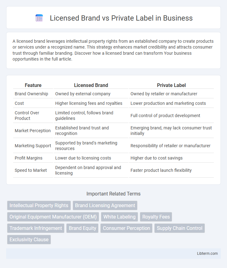 Private Label vs Licensed Brand in Business - What is The Difference?