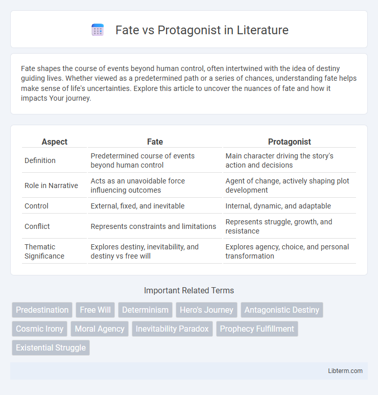 Protagonist vs Fate in Literature - What is The Difference?
