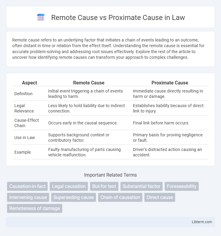 Proximate Cause vs Remote Cause in Law - What is The Difference?
