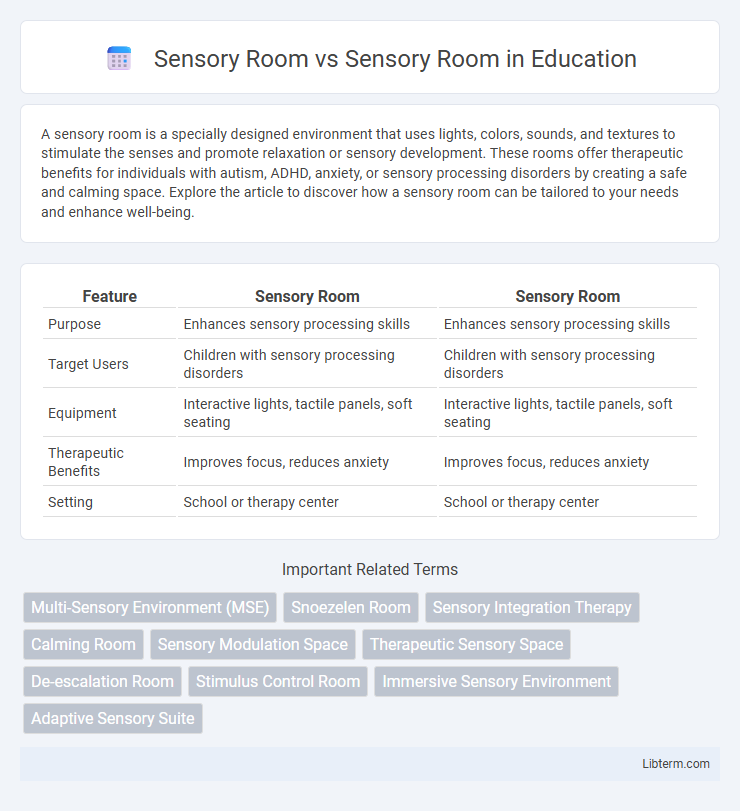 Sensory Room vs Sensory Room in Education - What is The Difference?