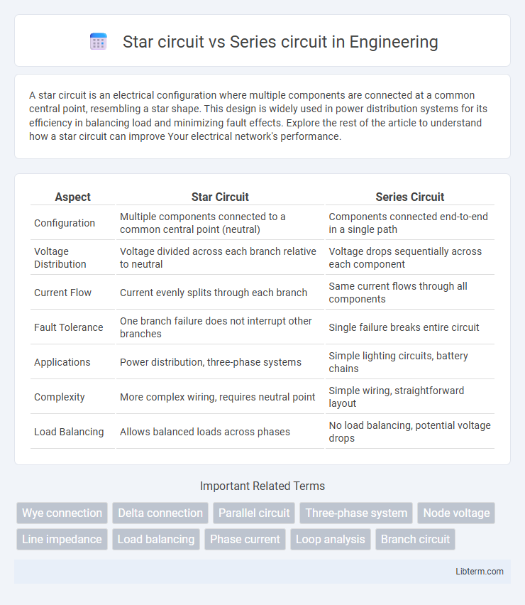 Series circuit vs Star circuit in Engineering - What is The Difference?