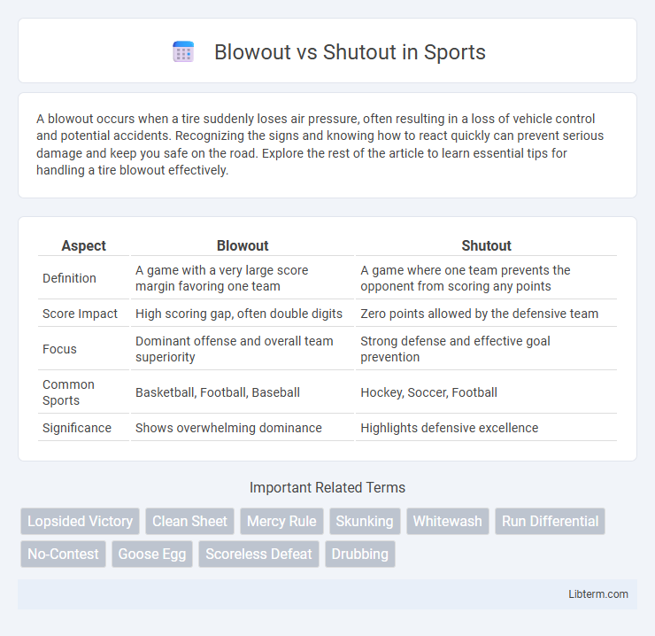 Shutout vs Blowout in Sports - What is The Difference?