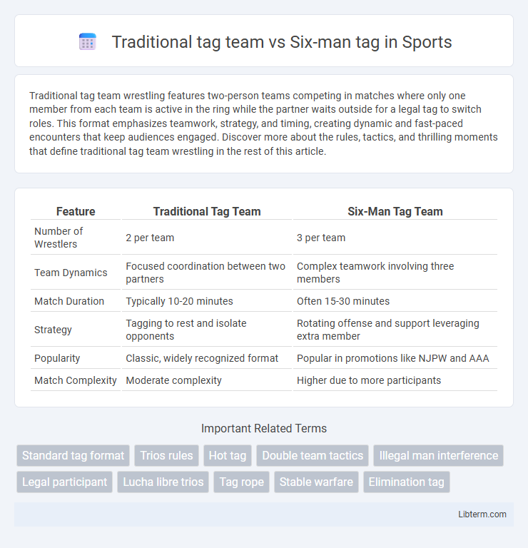 Six-man tag vs Traditional tag team in Sports - What is The Difference?