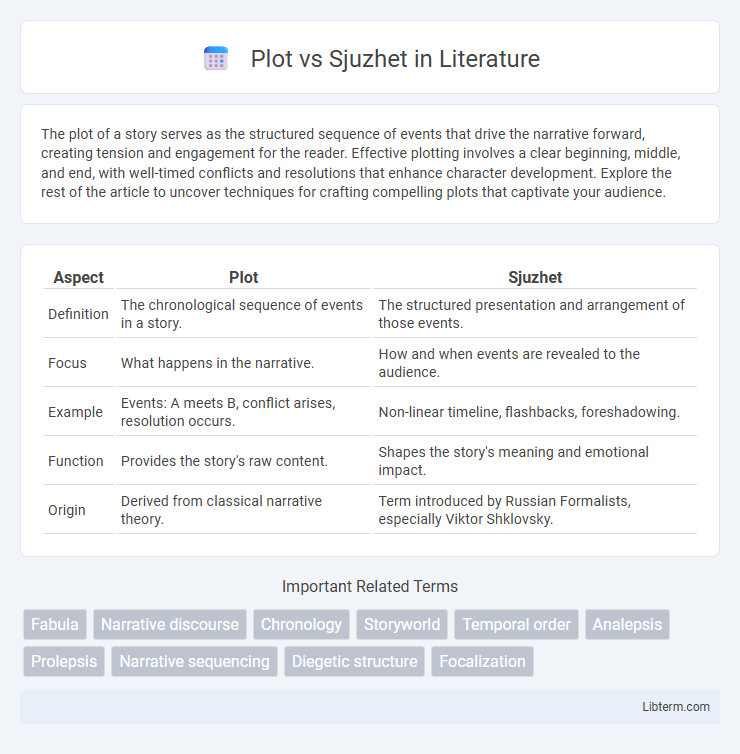 Sjuzhet vs Plot in Literature - What is The Difference?