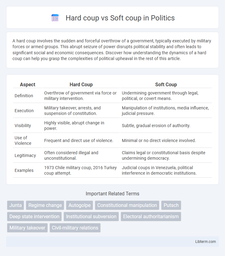 Soft coup vs Hard coup in Politics - What is The Difference?